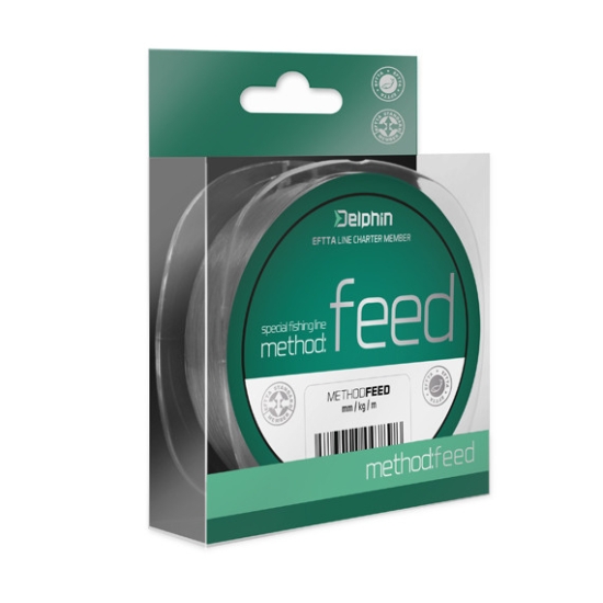 DELPHIN żyłka METHOD FEED szara 150m 0,14mm